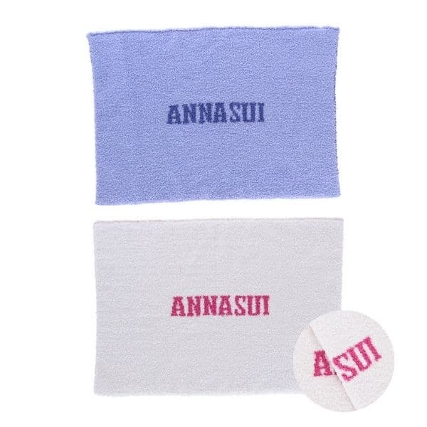 ANNA SUI さらふわニットブランケット