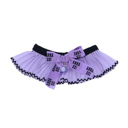 ANNA SUI 猫用リボン付シフォンプリーツシュシュ首輪 - サムネイル2